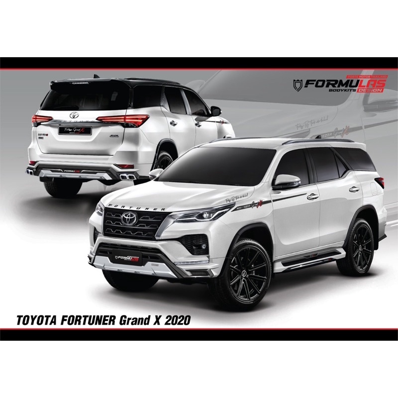 Toyota Fortuner Mc 2020 2021 2022 Vazooma Luxury Bodykit Body Kit Front