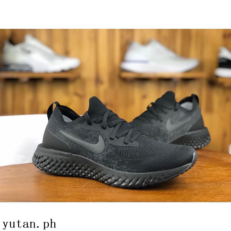nike epic react flyknit black