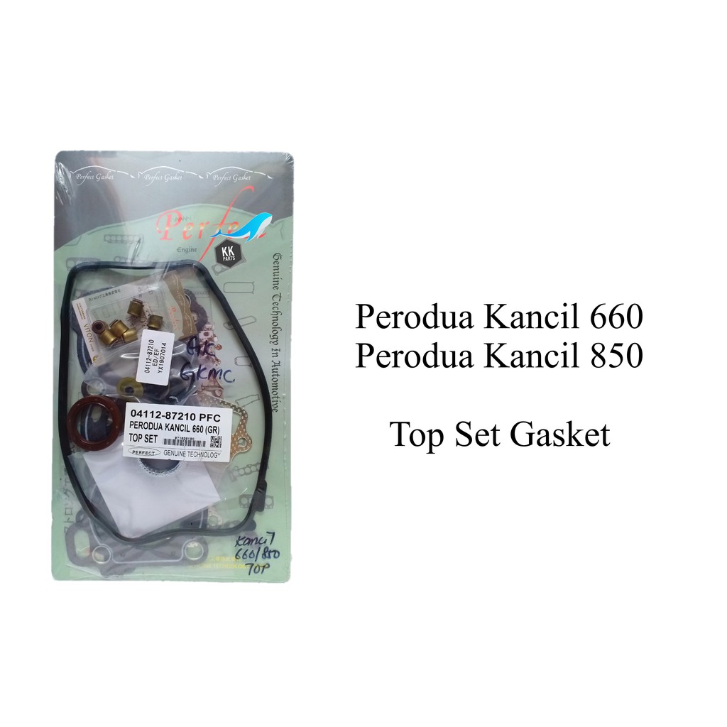 Perodua Kancil , Nippa 660 850 (Carburetor Engine) Top Set 