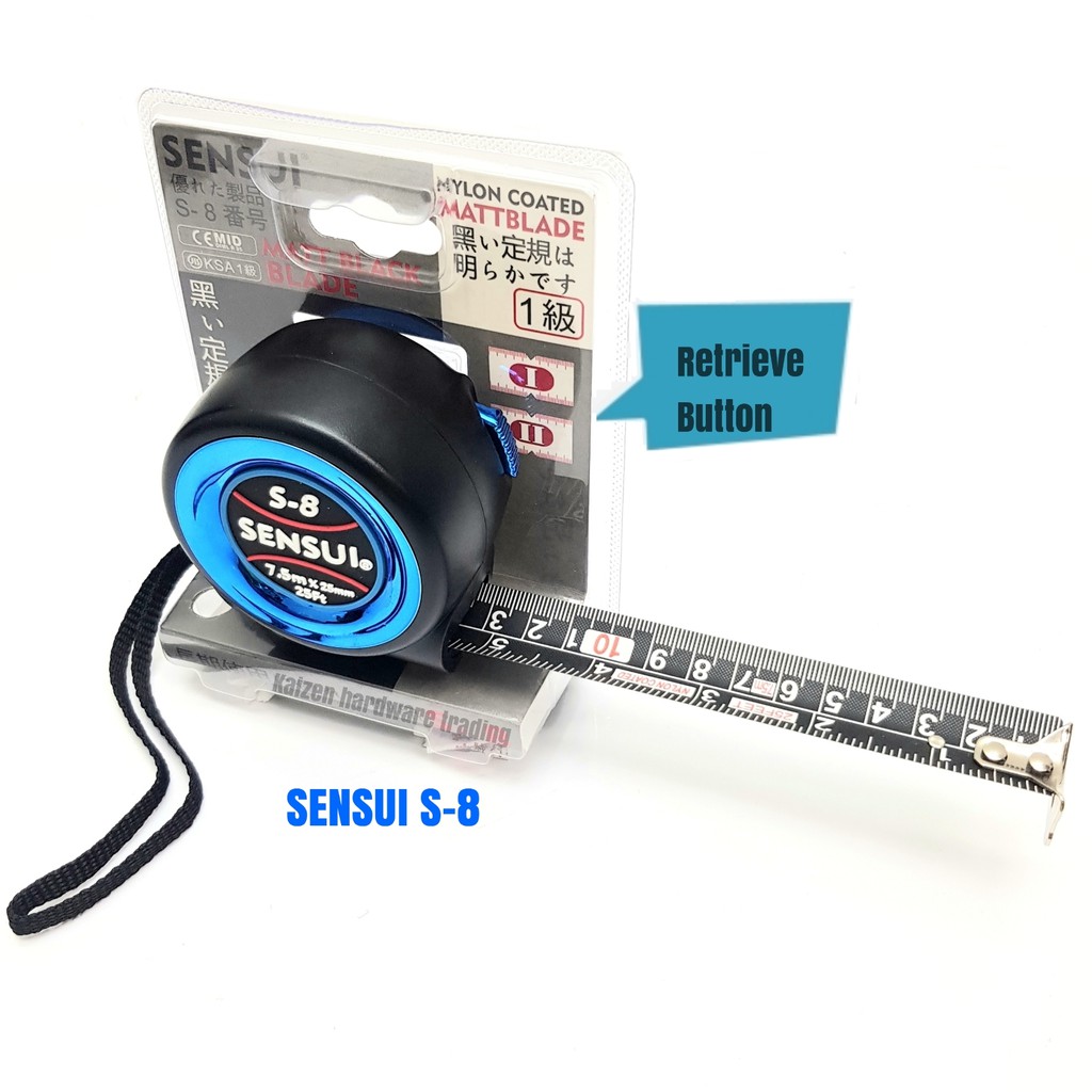 SENSUI S8 7.5M JAPAN GRADE MEASURING TAPE Shopee Malaysia