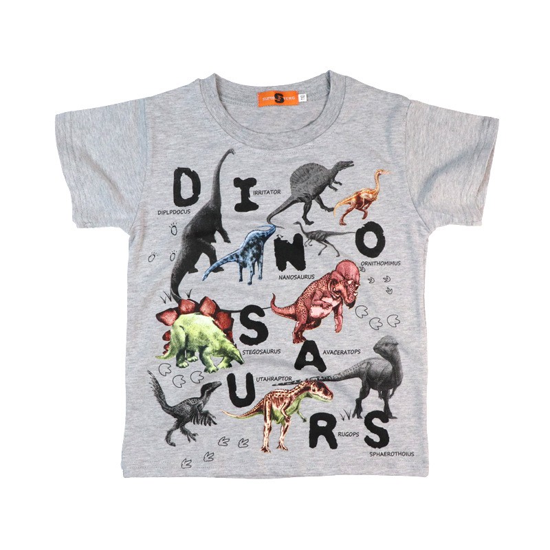 Boy Dinosaur Tshirt Jurassic World Baby Boys Clothing Kids Fashion T Shirts Top Shopee Malaysia - 85 off dinosaur t shirt merch roblox