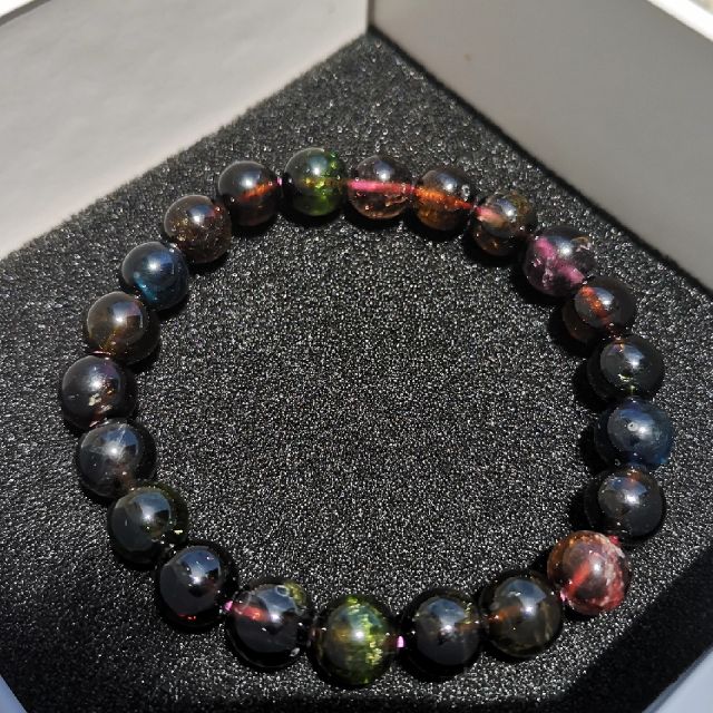 Black Rose Tourmaline Bracelet老矿黑玫瑰碧玺 Shopee Malaysia