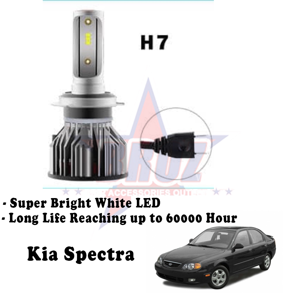 Kia Spectra Head Lamp C6 Led Light Car Headlight Shopee Malaysia