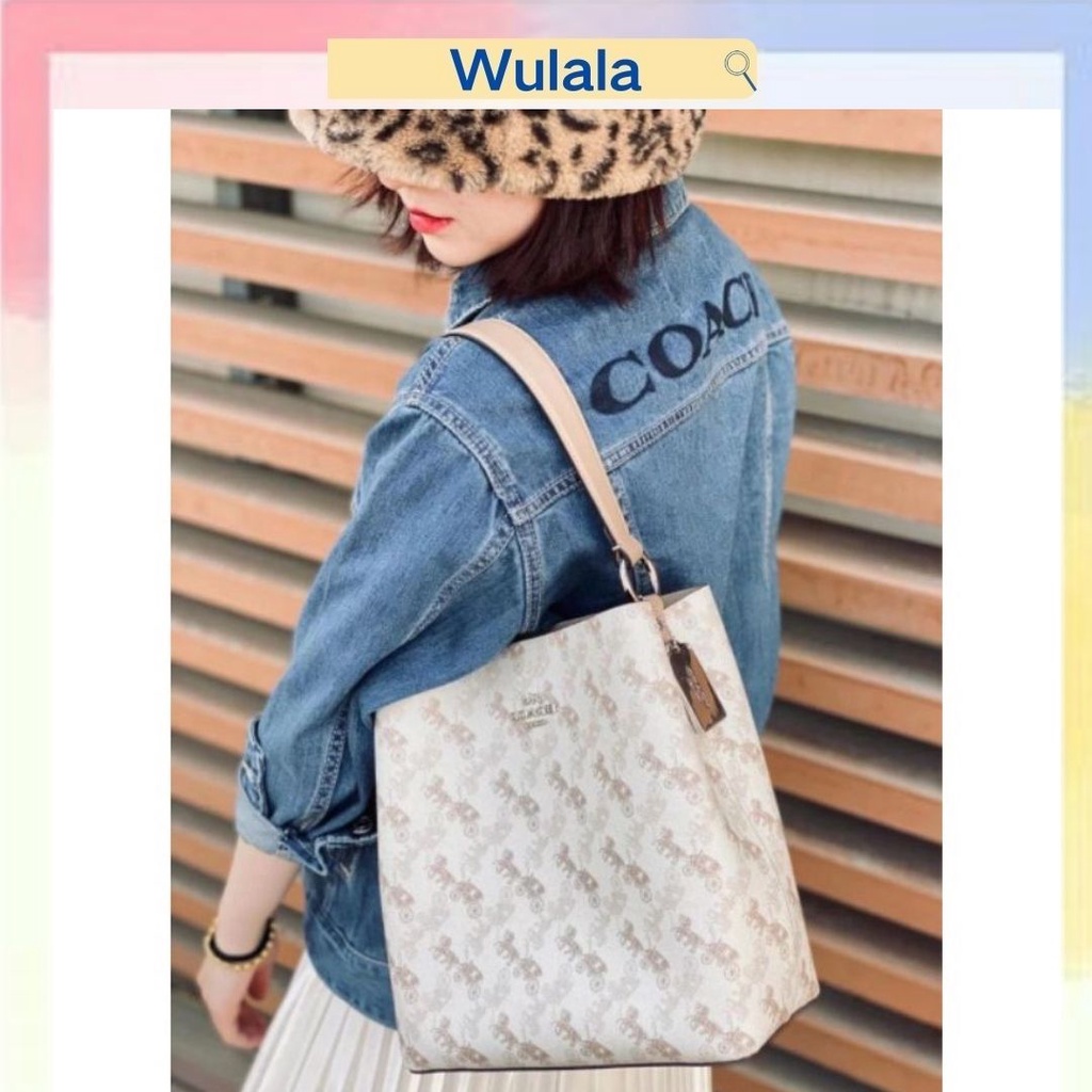Coach Bucket bag Summer Design Handbag Shopping Bag Women bag Beg Tangan  Begtangan 手提包 | Shopee Malaysia