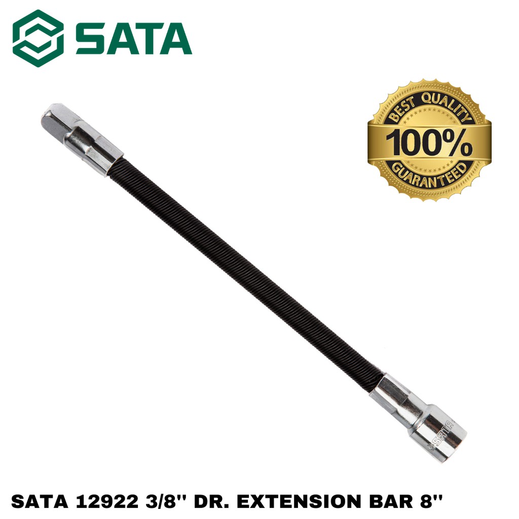 SATA 12922 3/8'' DR. EXTENSION BAR 200MM / FLEXIBLE EXTENSION BAR