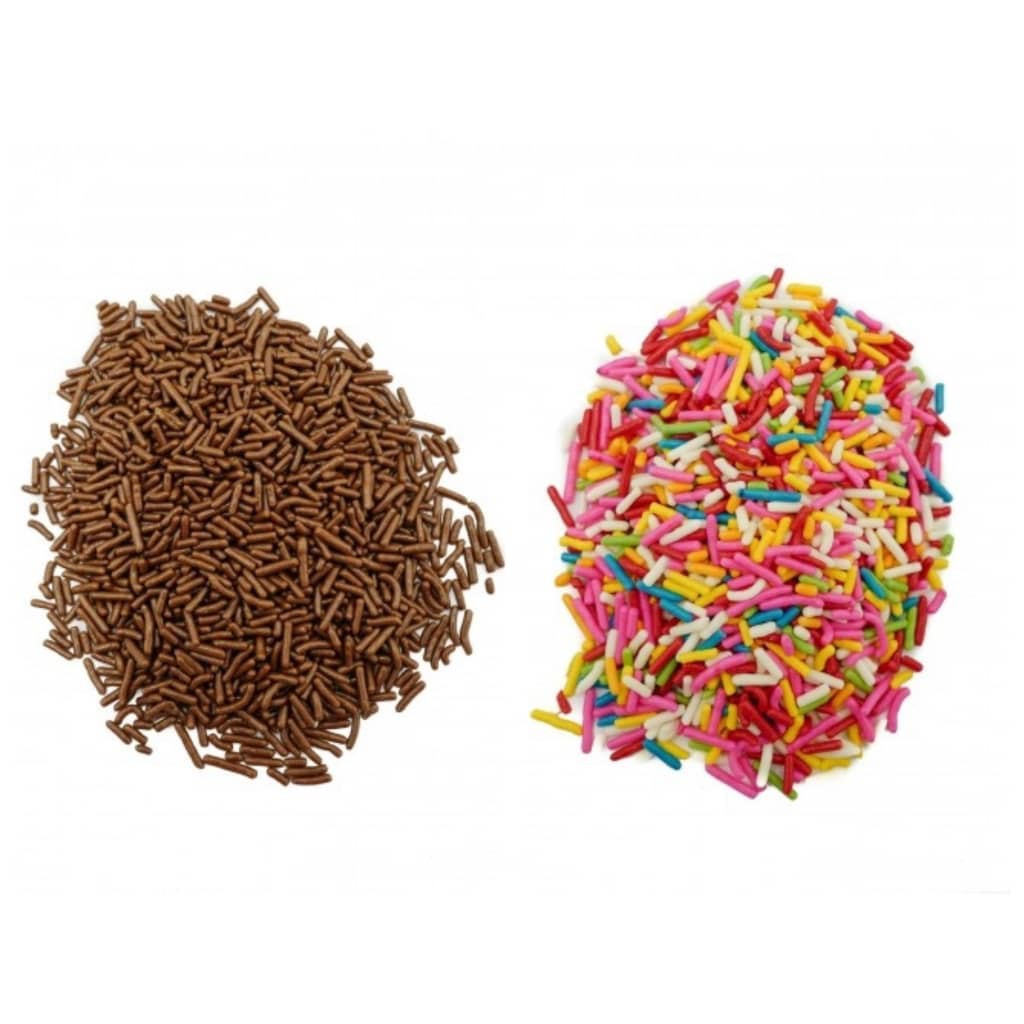 1kg Premium Color Chocolate Rice/ Dark Chocolate Rice /Coklat Urai hiasan kek/biskut/donat/ MANIK URAI 巧克力米