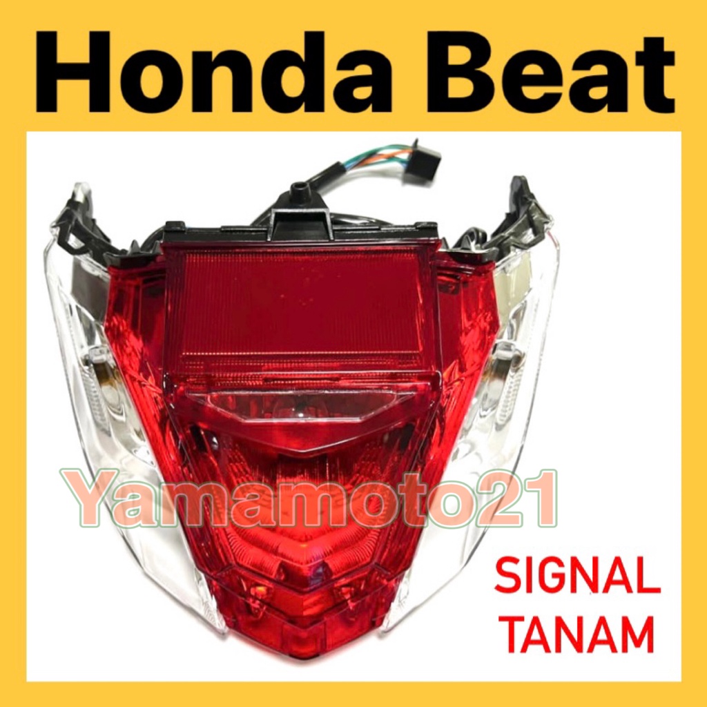 HONDA BEAT TAIL LAMP ( TANAM SIGNAL ) BEAT110 BEAT 110 V1 LAMPU
