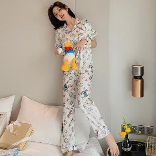 Hotexy baju  tidur wanita pyjamas plus  size  women short 