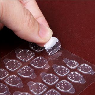 Clear False Nail Tips Tape Glue Flexible Double Sided Adhesive Fake Fingernail Sticker