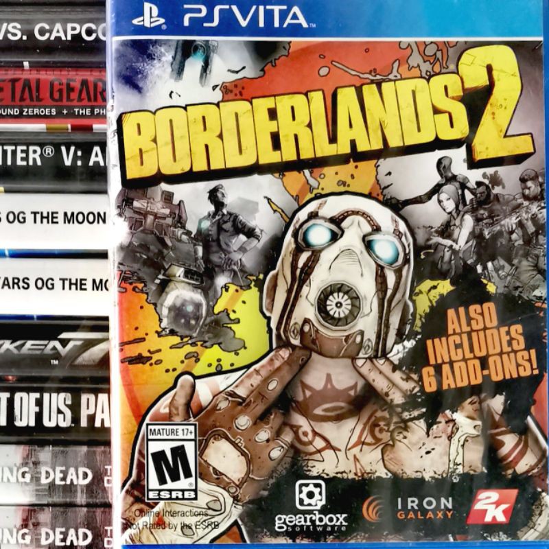 This Is Cartridge Psv Borderlands 2 Playstatio N Vita Sony Computer Entertainment Sce Action Games Shopee Malaysia