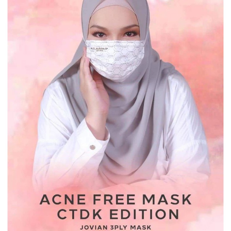 Jovian X Siti Nurhaliza Mask Limited Edition (CTDK MASK RANDOM IF OUT