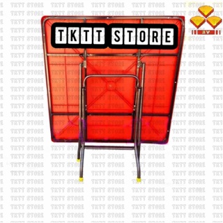 TKTT 3V 3x3 Feet Plastic Foldable Table Portable Table 