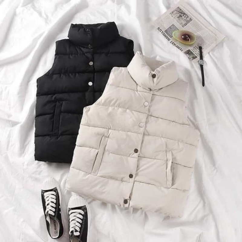 Korean puffer vest