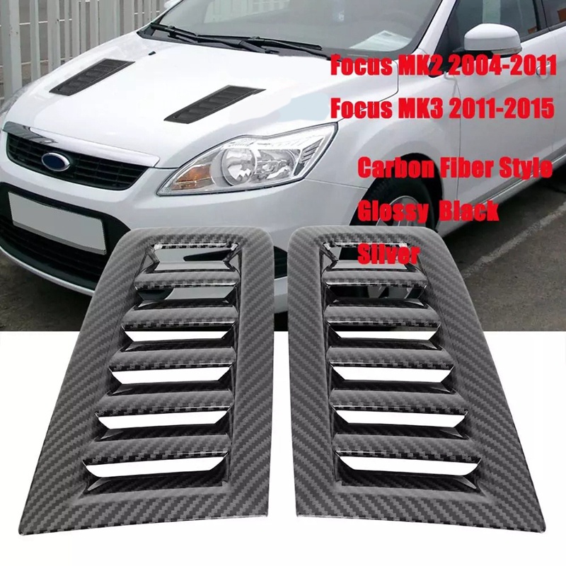 Hood Vents Air Flow Intake Decorative Scoop Vent Hood Cover