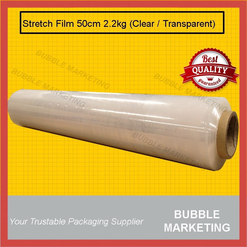 masterborong 6 rolls Stretch Film 50cm x 2.2kg 1 carton (core 200g