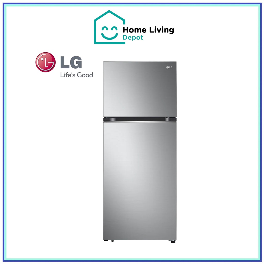 LG Fridge 423L Top Freezer With Door Cooling / Multi Air Flow & Smart Inverter Compressor GN
