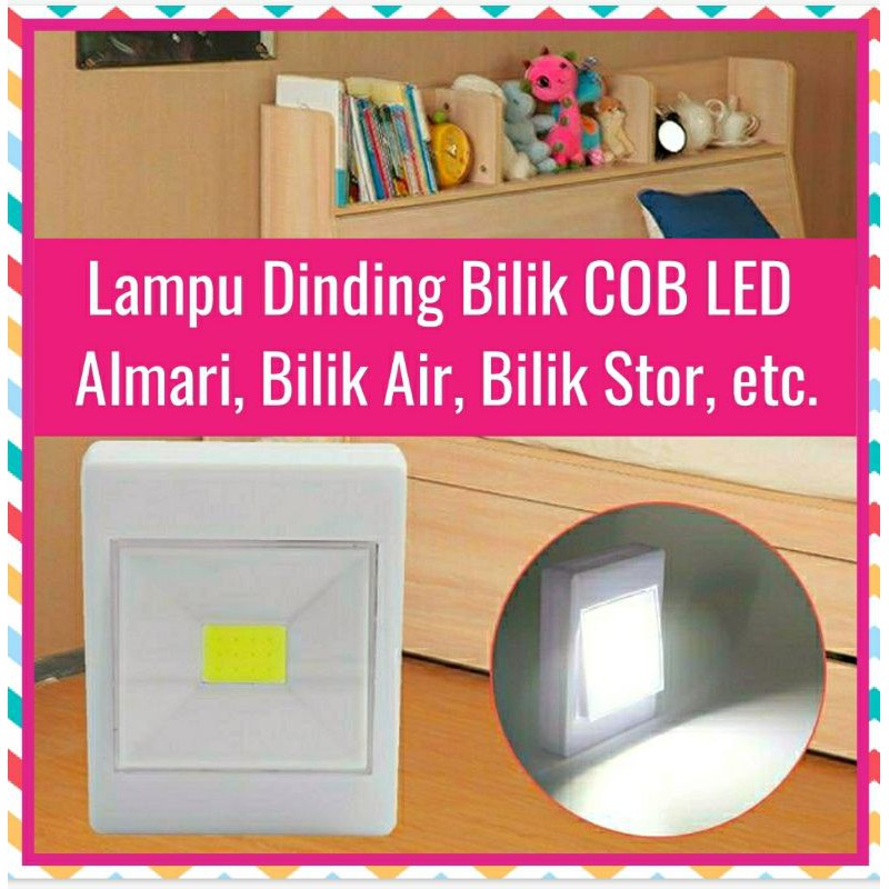 🔥HOT ITEM🔥Lampu Dinding LED COB Serbaguna, Bilik Tidur ...