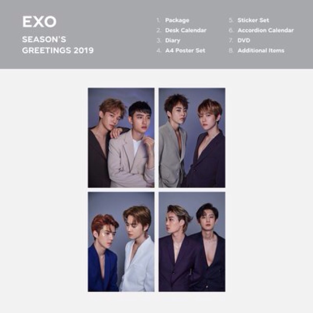 Exo 2019 Season Greetings Shopee Malaysia