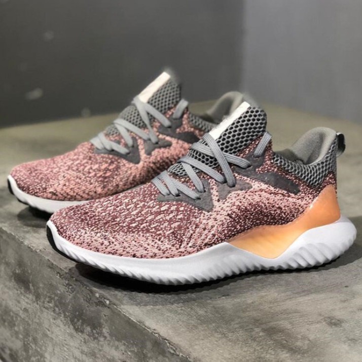 adidas alphabounce pink grey