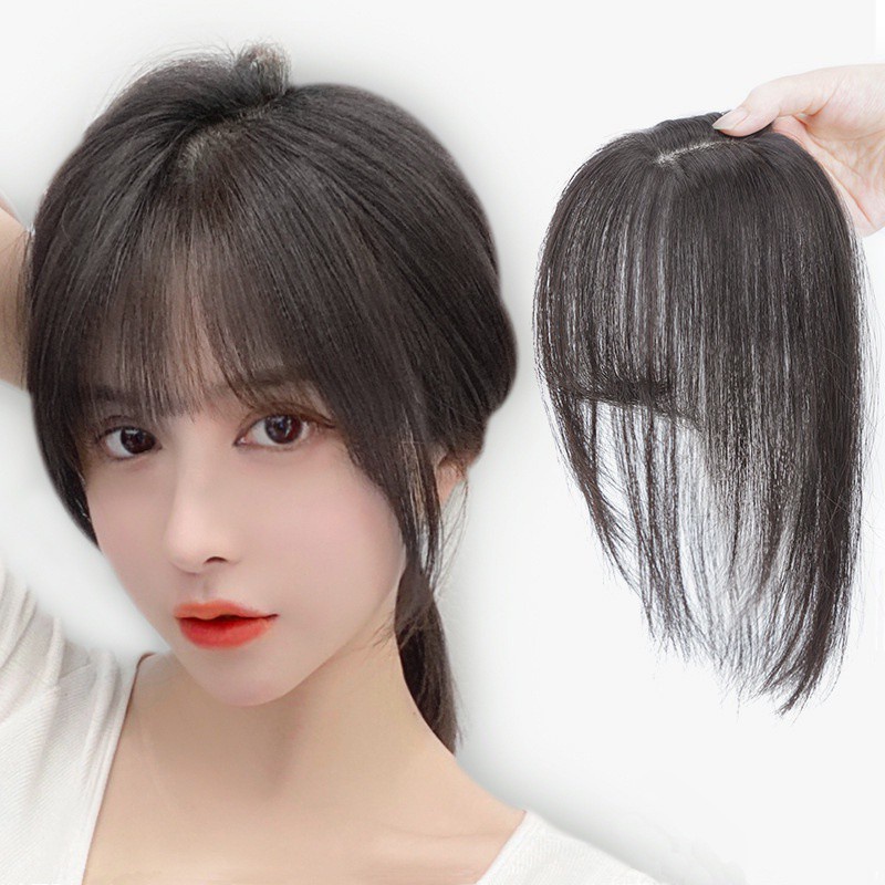 READY STOCK] Wig 3D French air bangs, wig patch, natural invisible,  artificial hair. Girl bangs style, face-lift hairstyle, supplement the hair  on the top of the head,25cm {Cyomi} | Shopee Malaysia