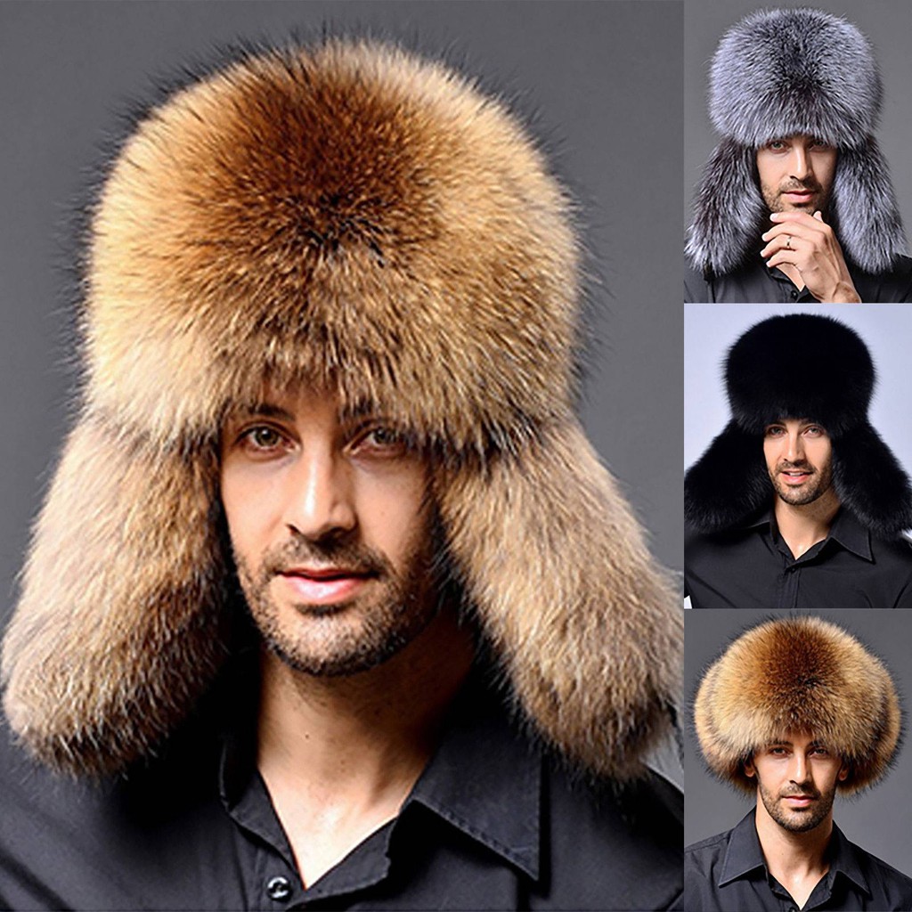 russian fur hat mens