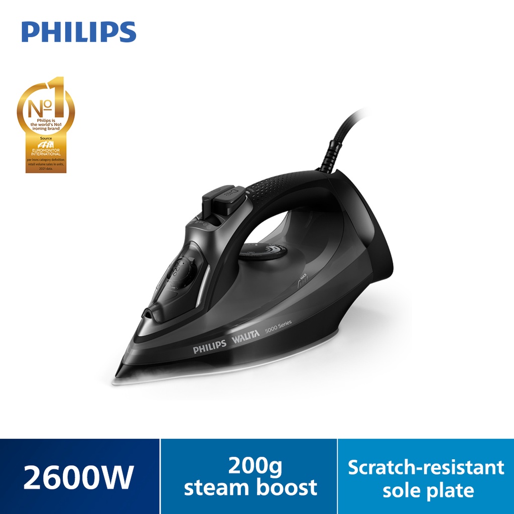 Philips Steam Iron 5000 series DST5040 DST5040/86 Shopee Malaysia