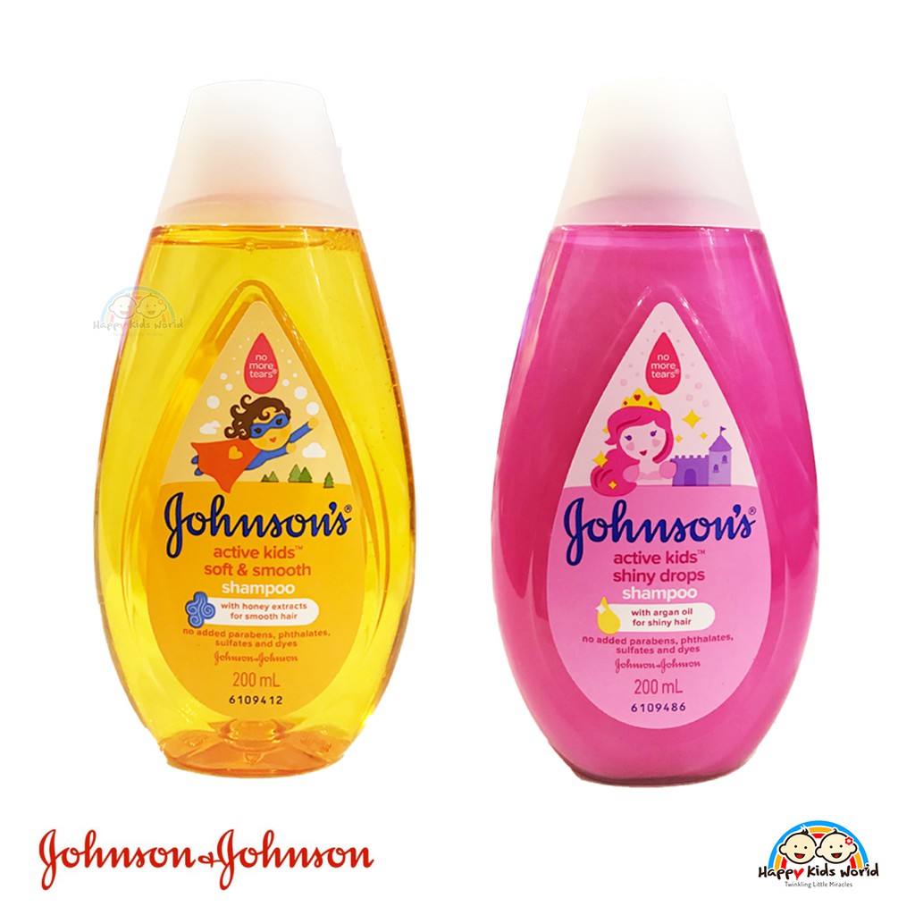 shampoo johnson argan