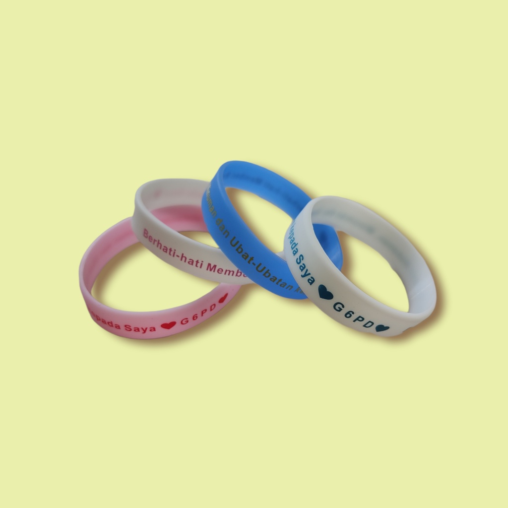 G6pd Wristbnd Medical Alert G6pd Alert Bracelet For Kids Gelang Tangan G6pd èš•è±†ç—‡æ‰‹çŽ¯ Shopee Malaysia