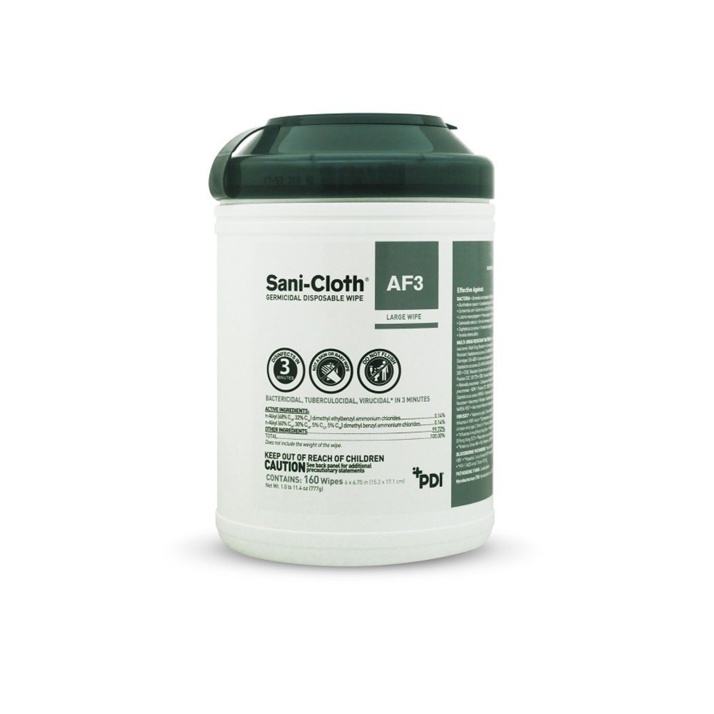 PDI SANICLOTH AF3 SURFACE WIPES (NONALCOHOL) 160S Shopee Malaysia