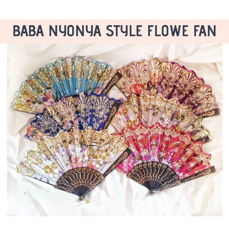 Buy Premium Gift Premium Quality Doorgift Hand Fan Kipas Kipas Nyonya Shinning Blink Blink Seetracker Malaysia