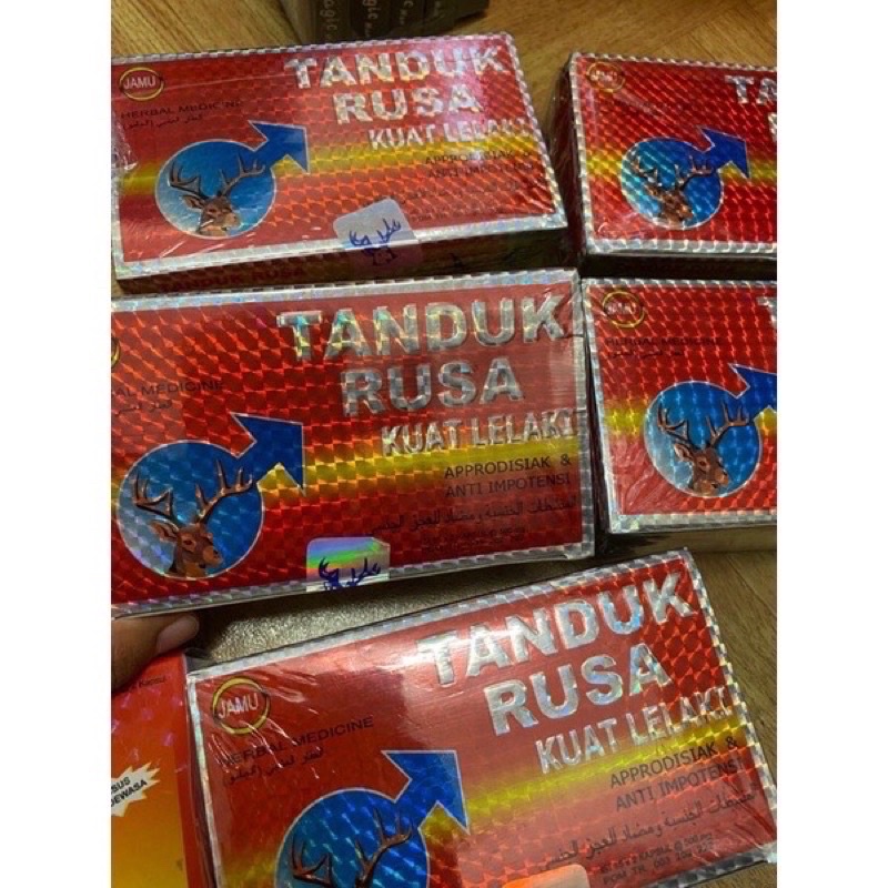 Kapsul Tanduk Rusa Obat Kuat Dan Tahan Lama 1box Original Shopee Malaysia