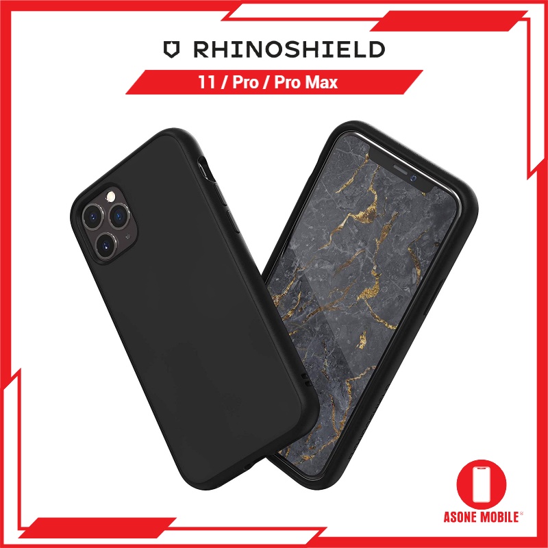 RhinoShield SolidSuit Case For iPhone 11 / Pro / Pro Max Shock Absorbent  Slim Design  / 11ft Drop Protection Case | Shopee Malaysia