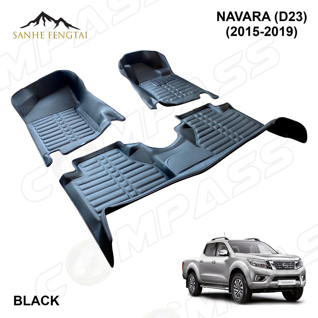 NISSAN NAVARA 2015-2022 5D CAR CARPET FLOOR MAT | Shopee Malaysia