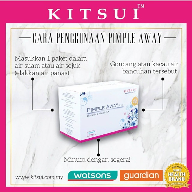 Kitsui Pimple Away 15gx15s Shopee Malaysia