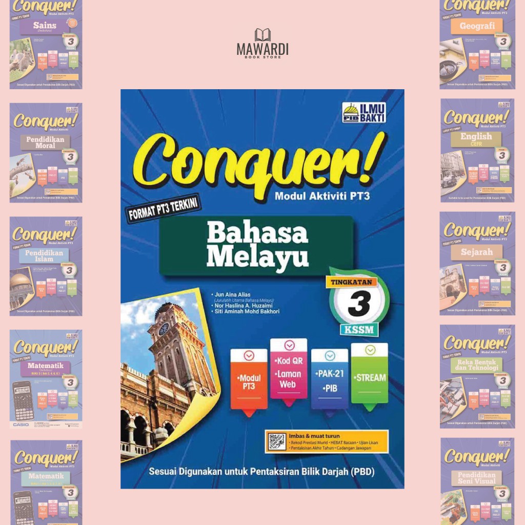 2021 Conquer Kssm Modul Aktiviti Pt3 Tingkatan 3 Pelbagai Subjek Shopee Malaysia