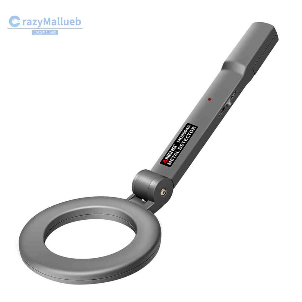 Metal Detector Handheld Safety Scanner Security Checker Instrument for Airport [CrazyMallueb.my]