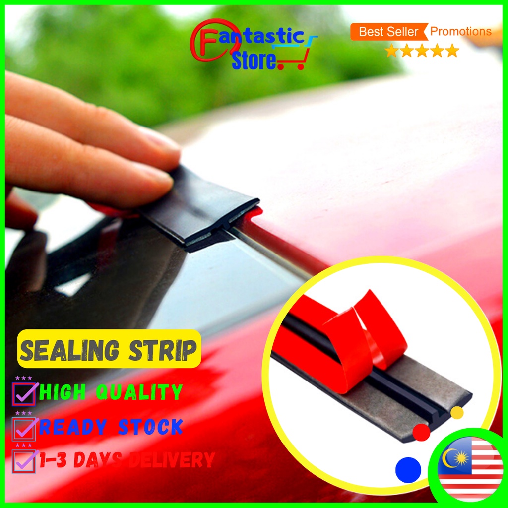 Car Rubber Seal Strips Roof Window Sealing Trim Auto Rubber Sealant Stickers Accessories SOUND PROOF