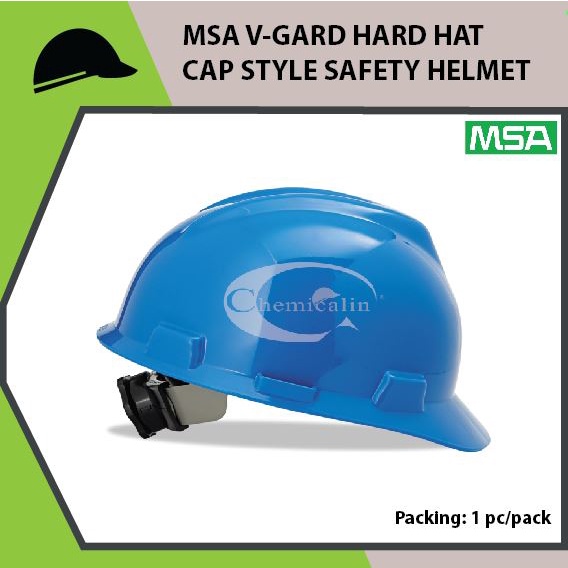 MSA V-GARD HARD HAT CAP STYLE SAFETY HELMET | Shopee Malaysia