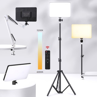Lighting Studio 10 inch Photography Light  LED Lighting Panel Remote Control Video Light with Stand for Photography Studio