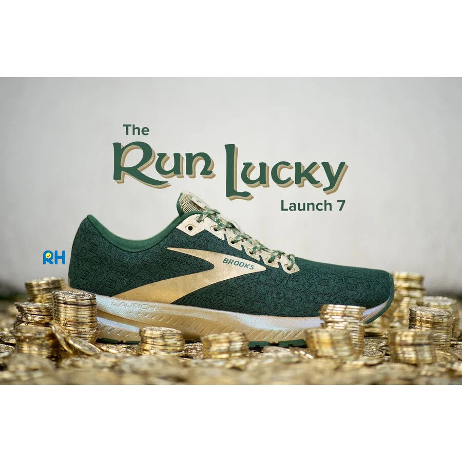 st patrick's brooks running shoes