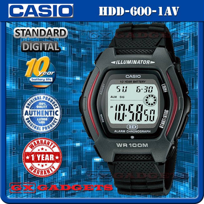 Casio hdd 600 1a обзор