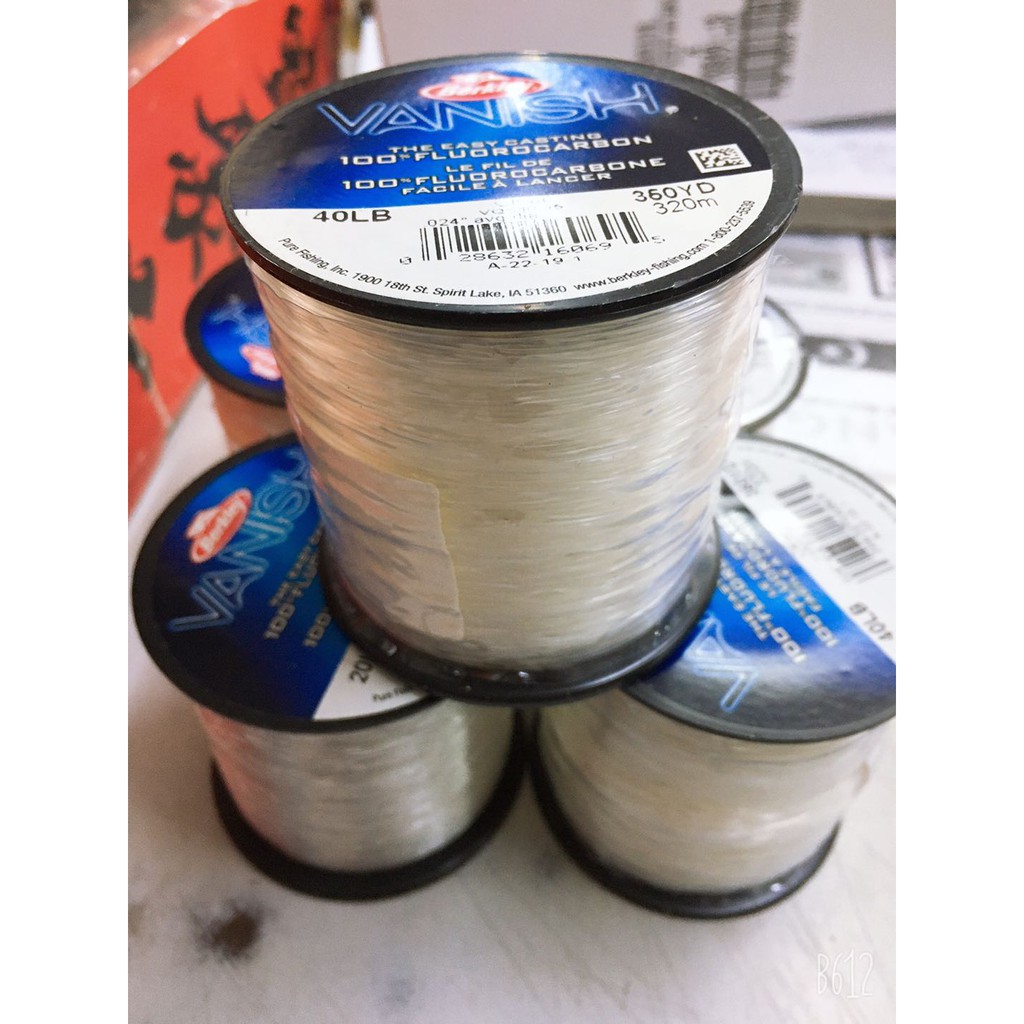 Berkley vanish 100% fluorocarbon leader 350ydr