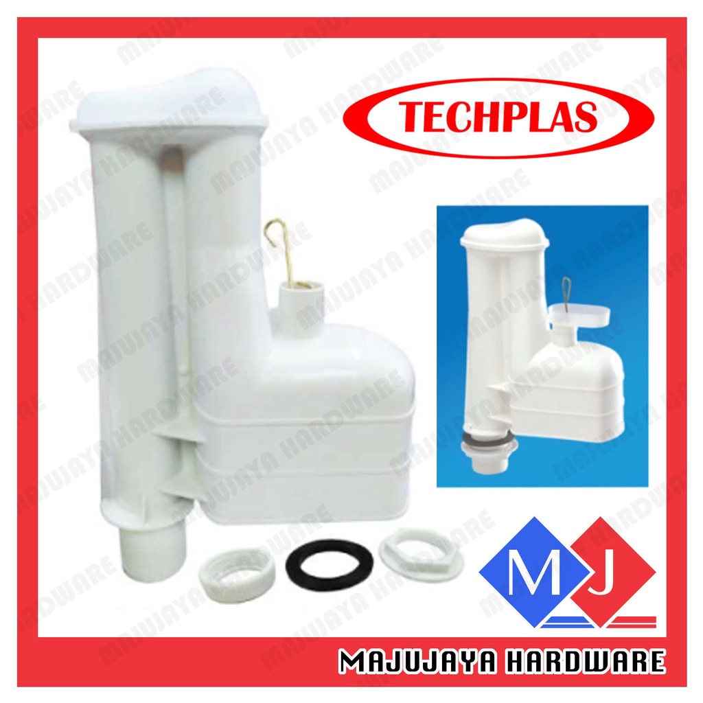 TECHPLAS PVC Siphon Cistern Pam Tandas Toilet Pump Jamban Air Toilet ...