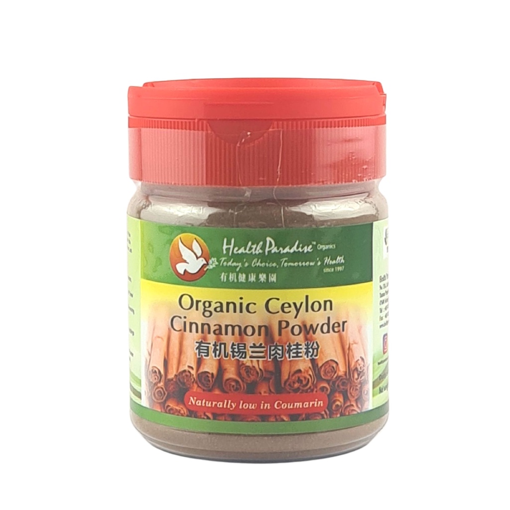 Health Paradise Organic Ceylon Cinnamon Powder 80g | Shopee Malaysia