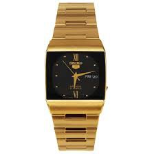 seiko 5 automatic watch gold