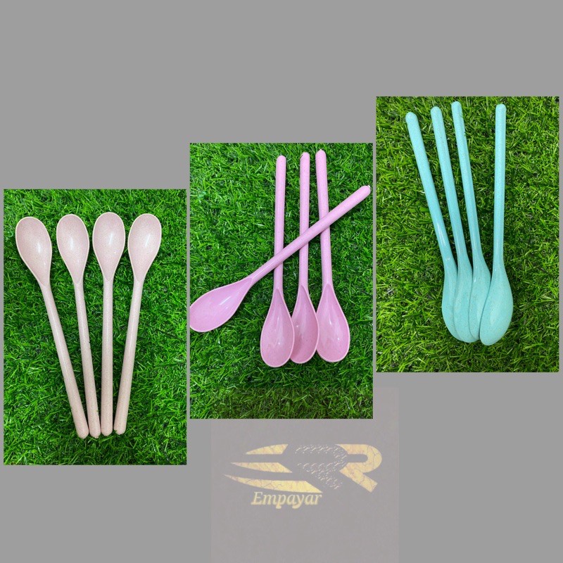 Sudu Plastik Dan Garfu Panjang Pelbagai Guna Sudu Baby Garfu Plastik Shopee Malaysia