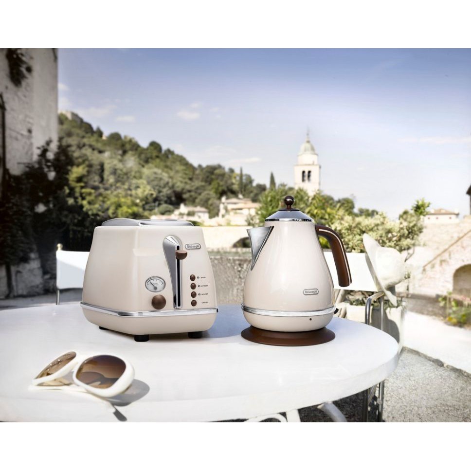Delonghi Icona Vintage Toaster / Kettle 1.7L / La gourmet Shogun Non