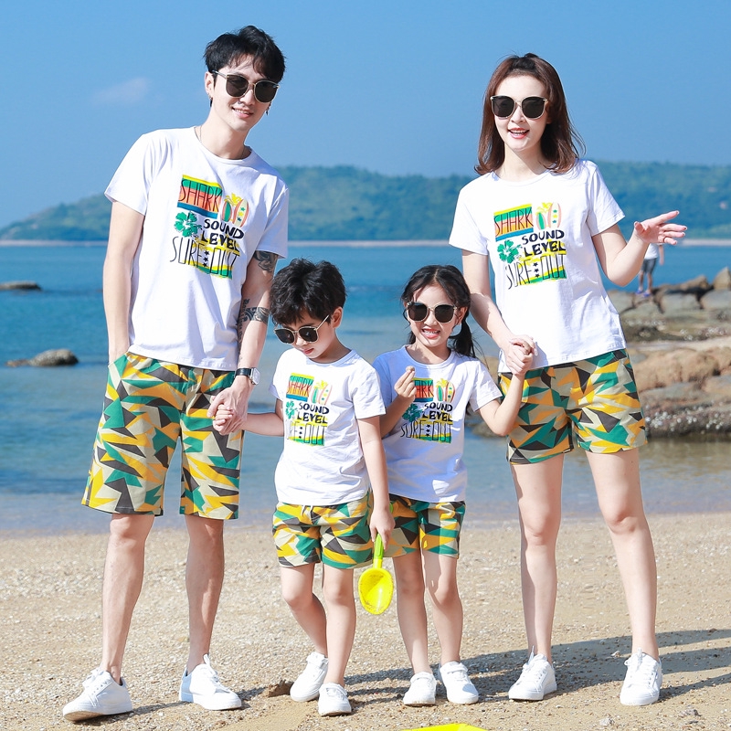 baby and dad swim shorts