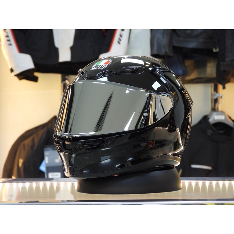 AGV K6 Black Helmet (Color Visor not included) Shopee Malaysia
