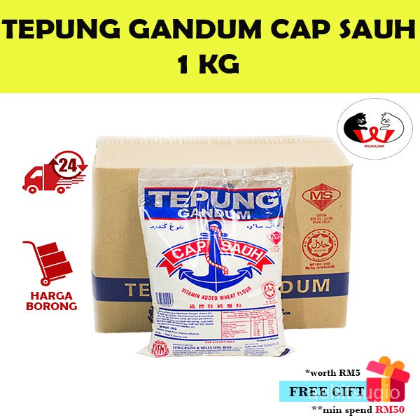 Buy Iflc Harga Borong Tepung Gandum Cap Sauh 1kg Seetracker Malaysia